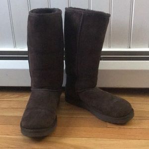 Tall Brown/Chocolate UGG boots